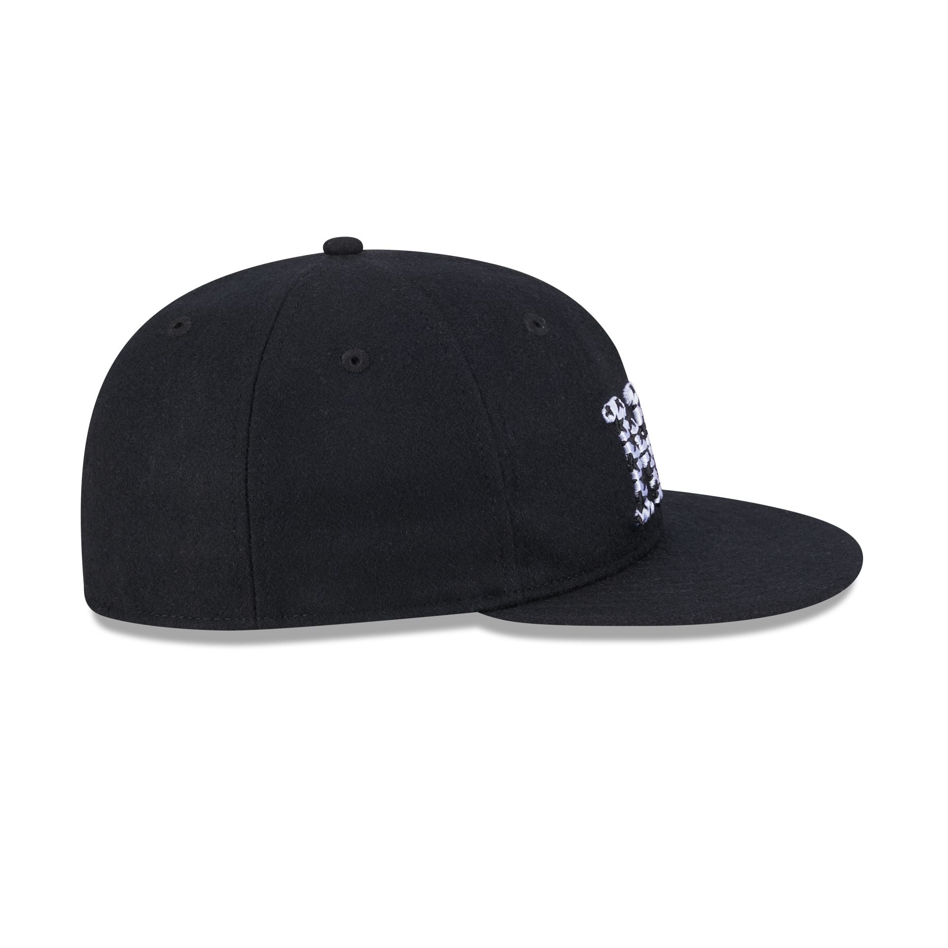 New York Black Yankees Flag Retro Crown 59FIFTY Fitted Hat
