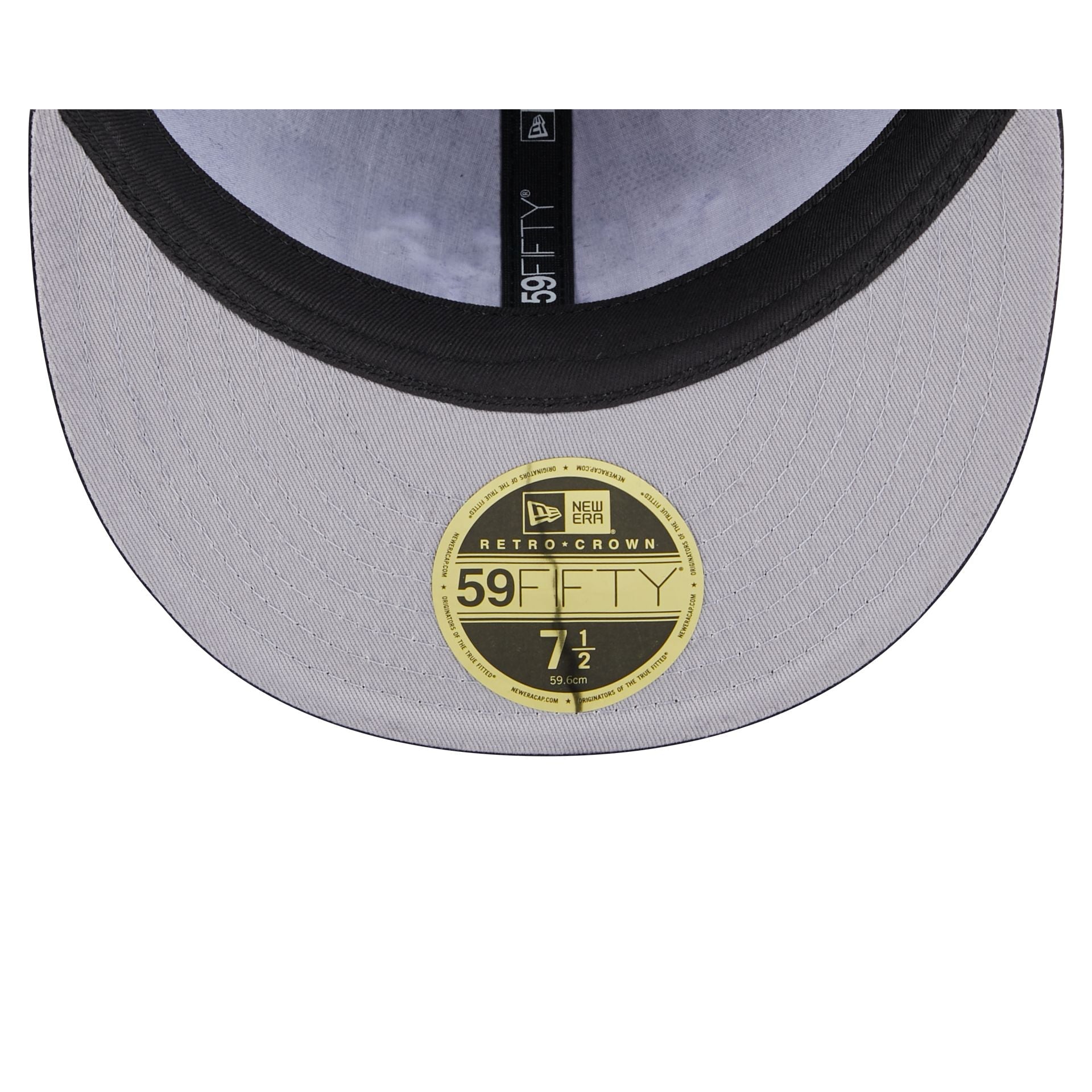 New York Black Yankees Flag Retro Crown 59FIFTY Fitted Hat