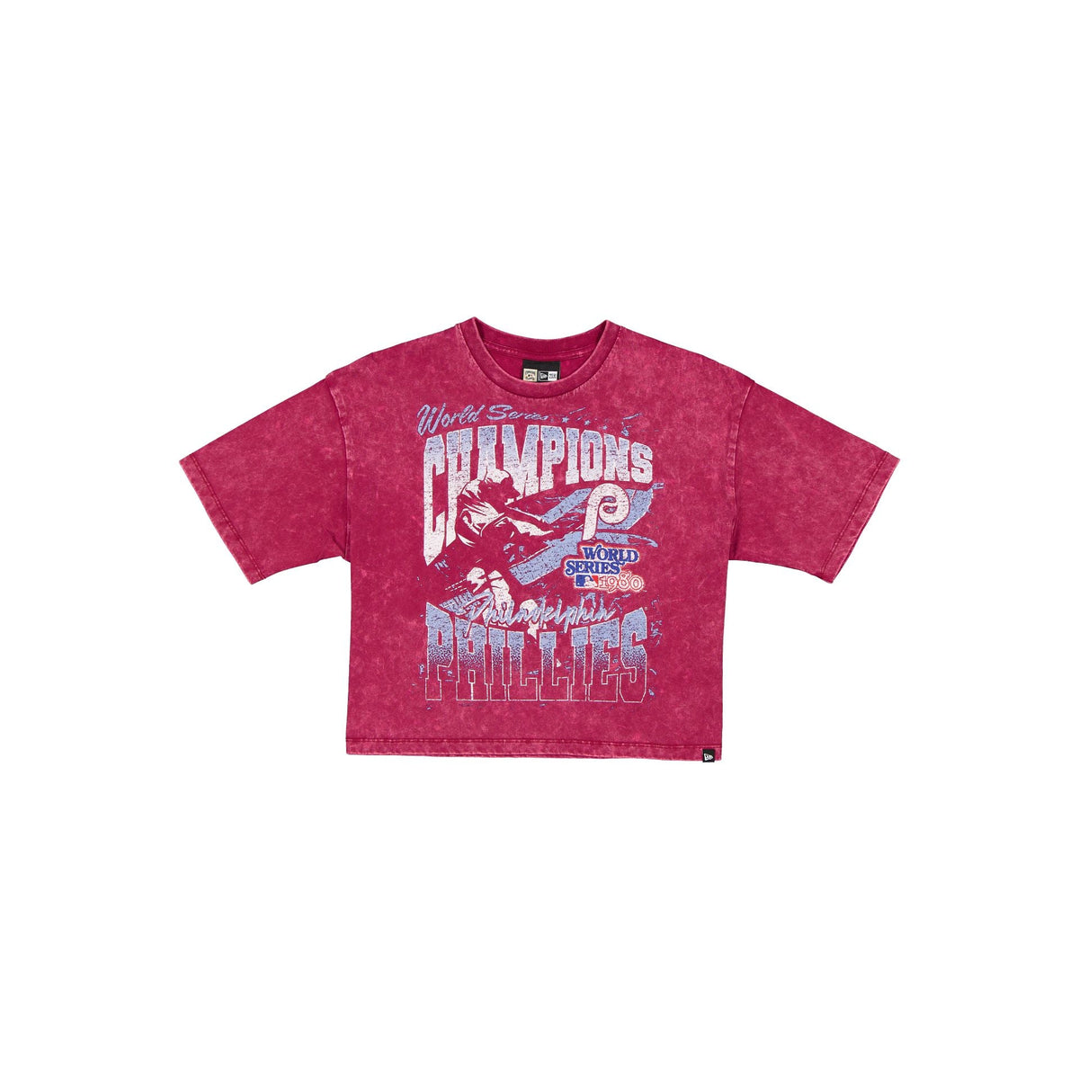 Philadelphia Phillies Sport Classics Women's Cropped T-Shirt