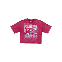 Philadelphia Phillies Sport Classics Women's Cropped T-Shirt