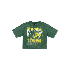 Green Bay Packers Sport Classics Women's Cropped T-Shirt