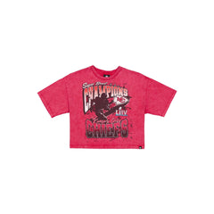 Kansas City Chiefs Sport Classics Women's Cropped T-Shirt