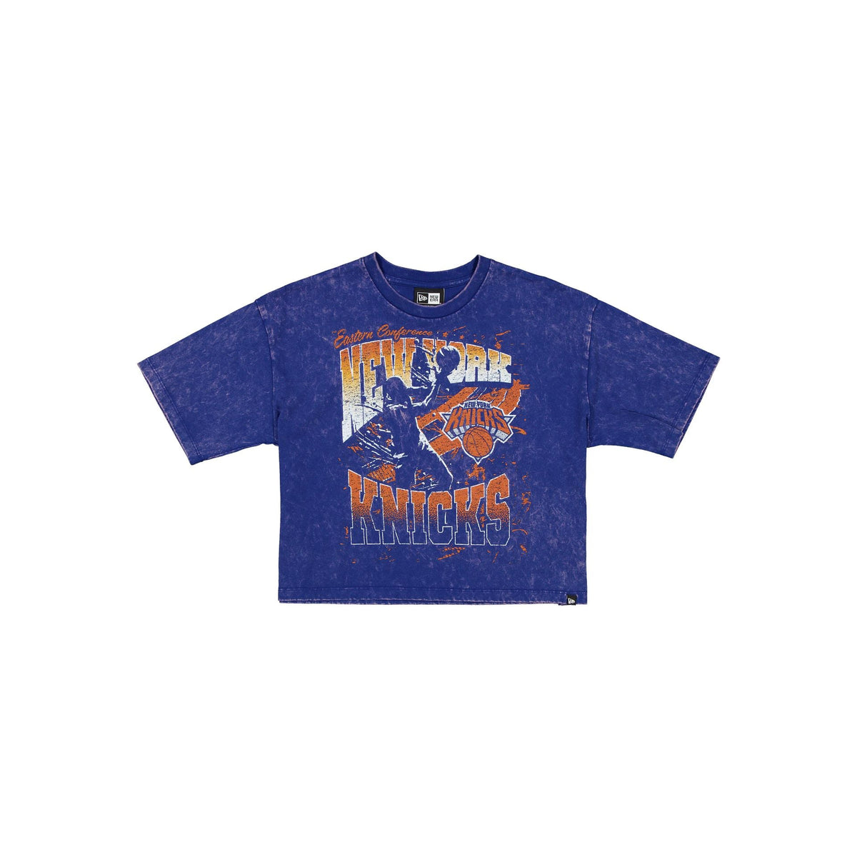 New York Knicks Sport Classics Women's Cropped T-Shirt