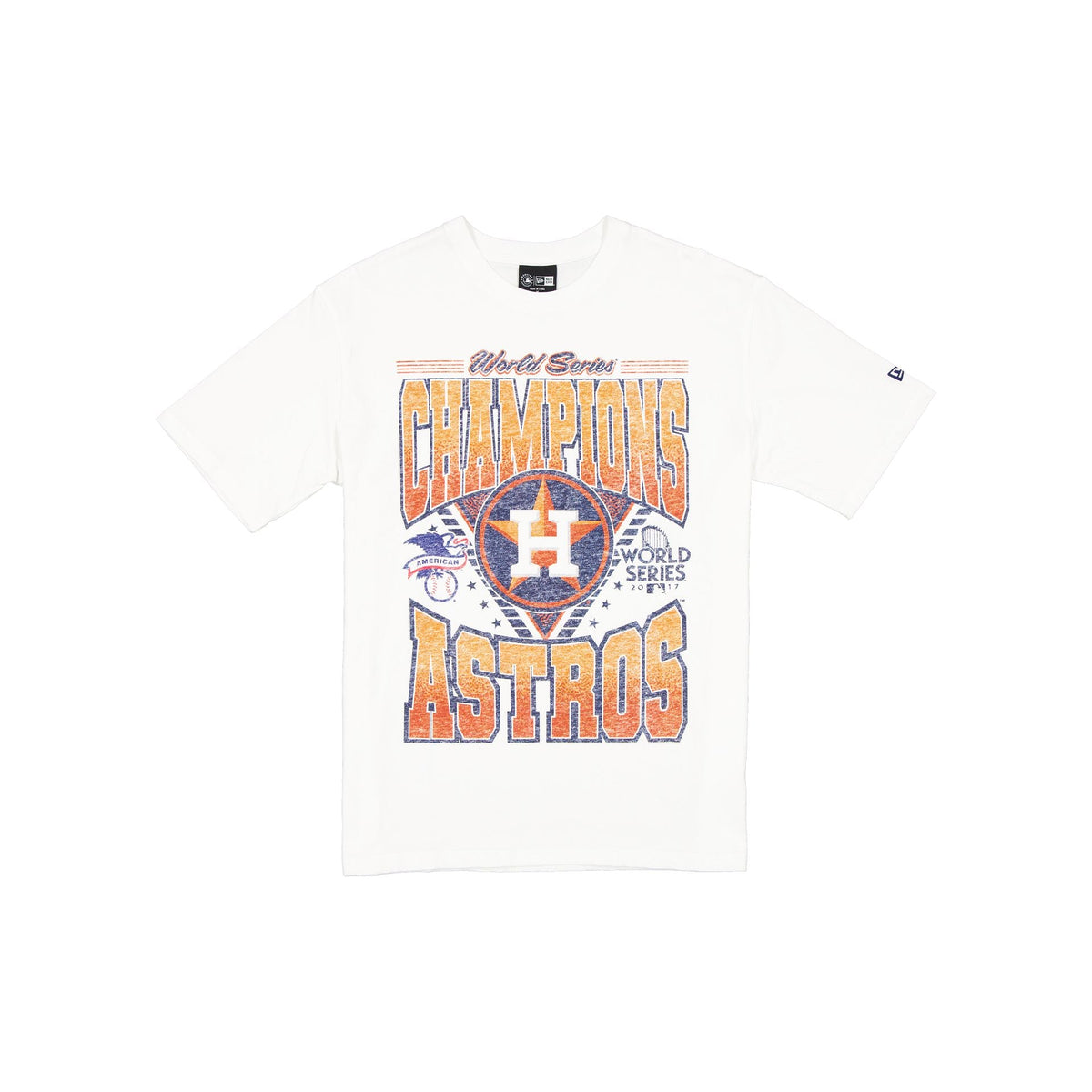 Houston Astros Sport Classics Washed Optic White T-Shirt