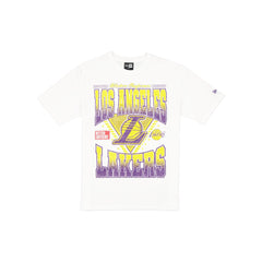 Los Angeles Lakers Sport Classics Washed Optic White T-Shirt
