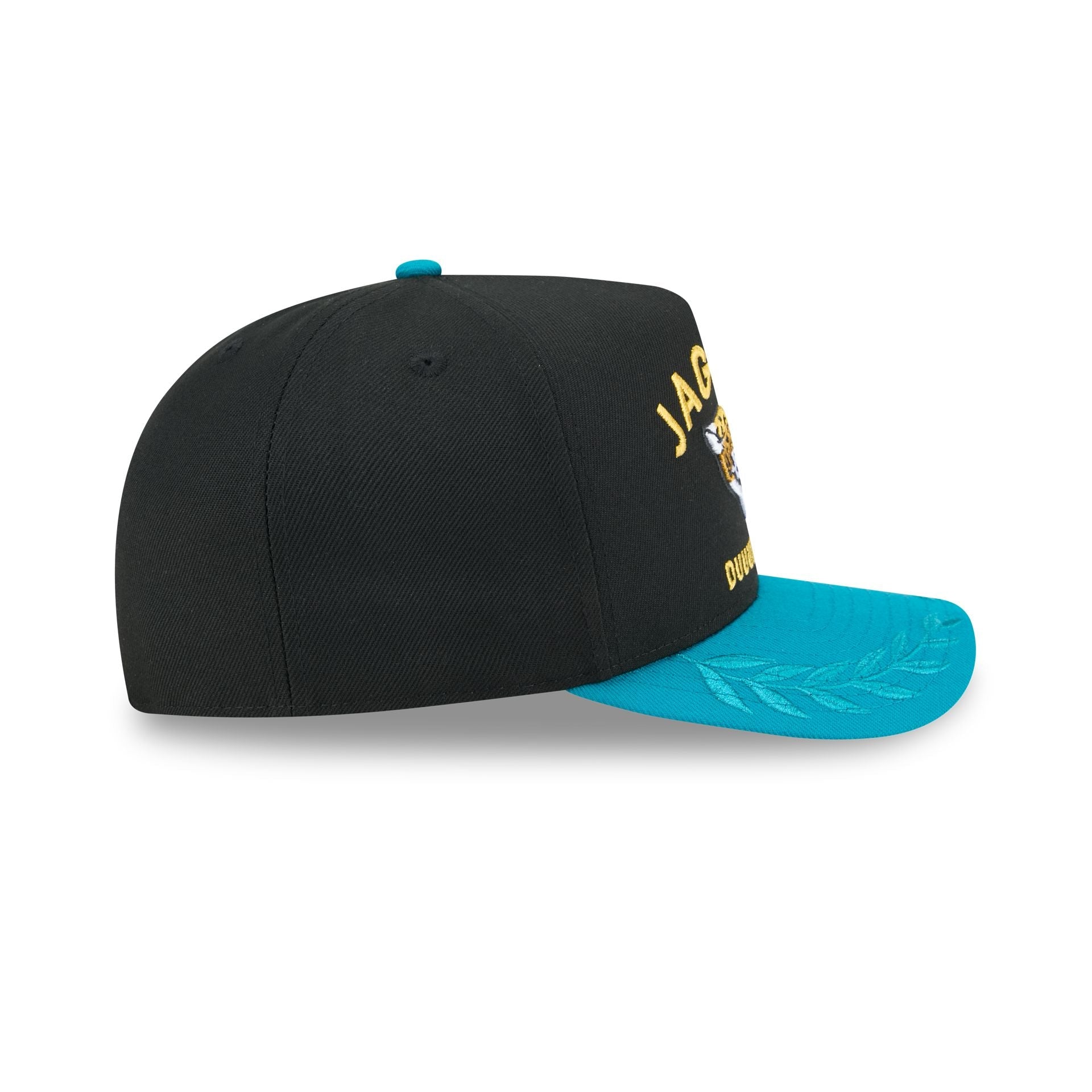 Jacksonville Jaguars 2025 Draft Black 59FIFTY A-Frame Fitted Hat