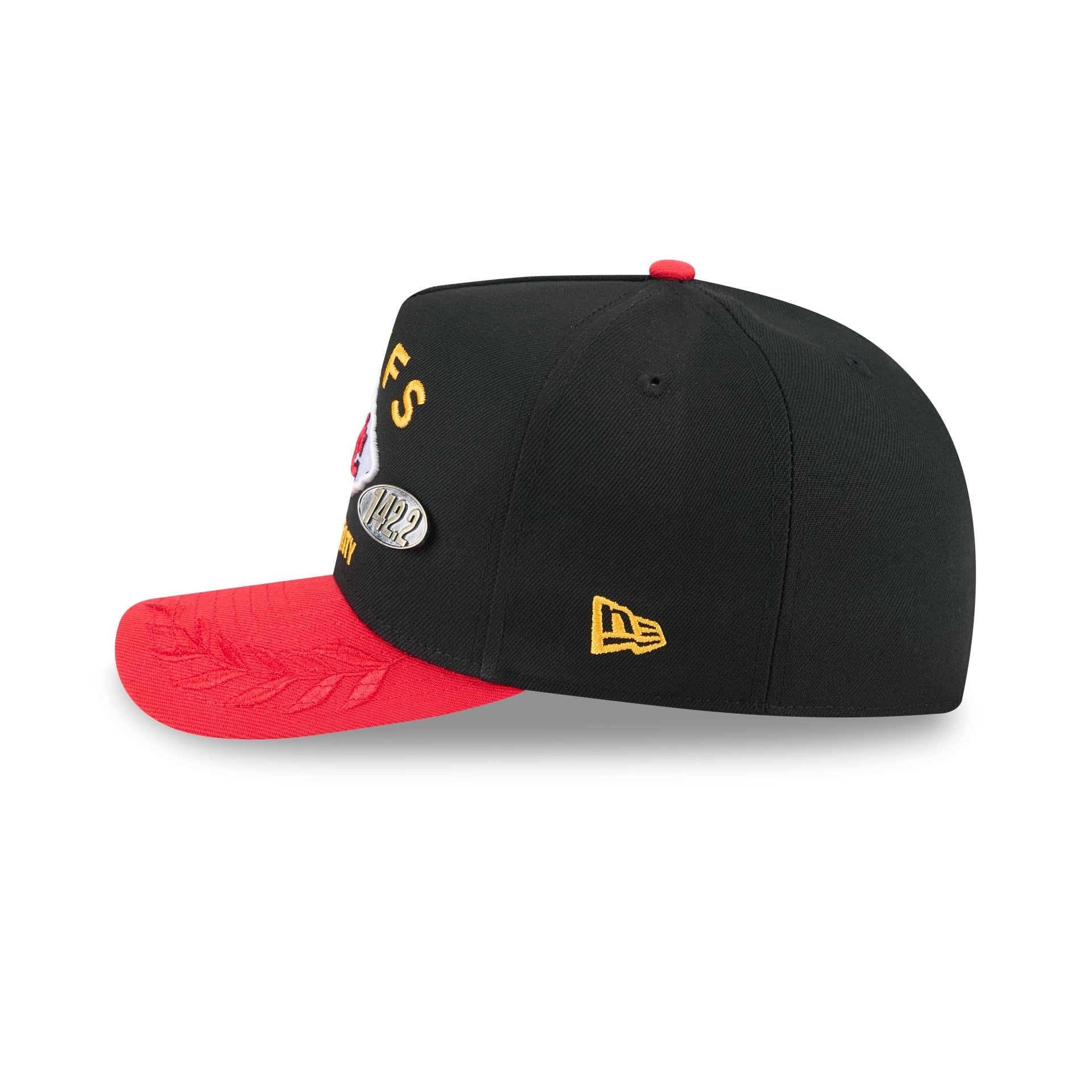 Kansas City Chiefs 2025 Draft Black 59FIFTY A-Frame Fitted Hat