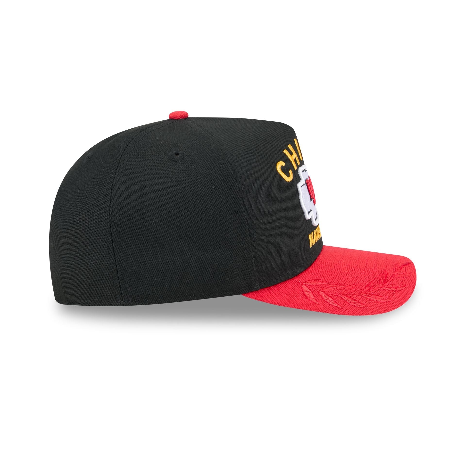 Kansas City Chiefs 2025 Draft Black 59FIFTY A-Frame Fitted Hat