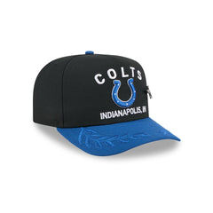 Indianapolis Colts 2025 Draft Black 59FIFTY A-Frame Fitted Hat