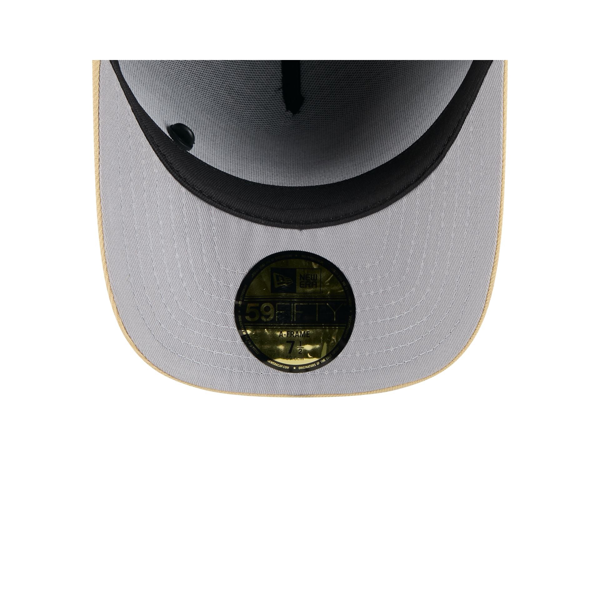 New Orleans Saints 2025 Draft Black 59FIFTY A-Frame Fitted Hat