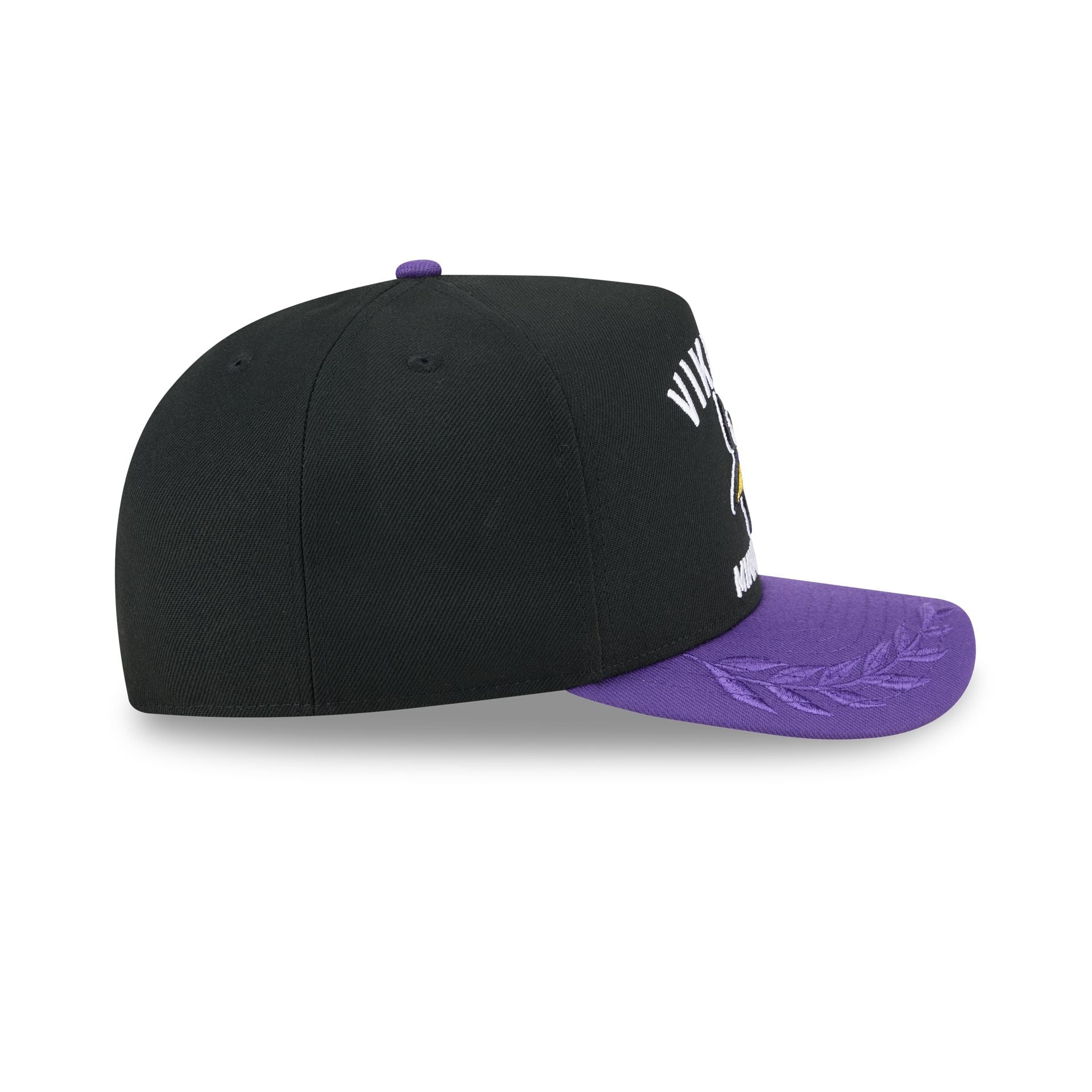 Minnesota Vikings 2025 Draft Black 59FIFTY A-Frame Fitted Hat