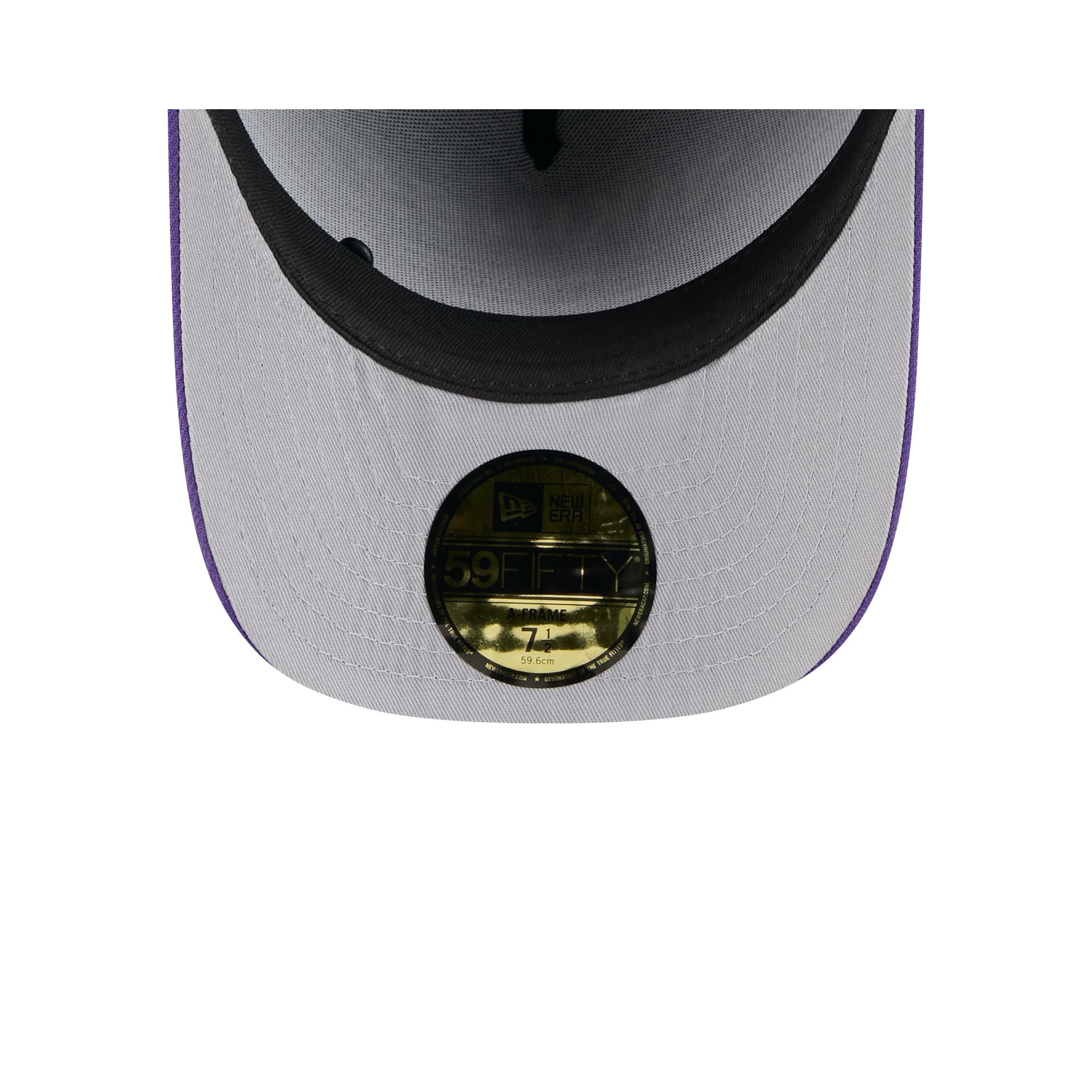 Minnesota Vikings 2025 Draft Black 59FIFTY A-Frame Fitted Hat