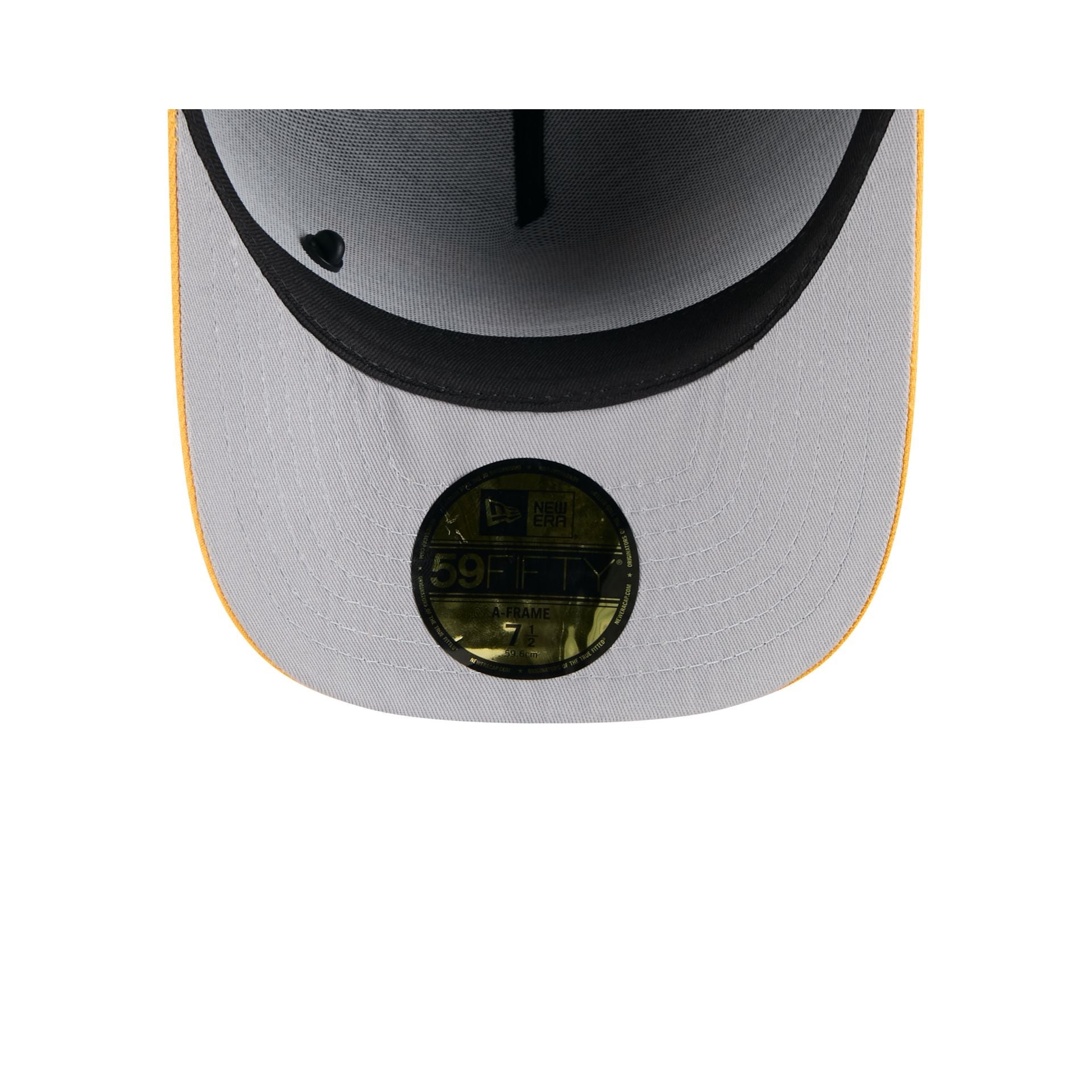 Pittsburgh Steelers 2025 Draft Black 59FIFTY A-Frame Fitted Hat