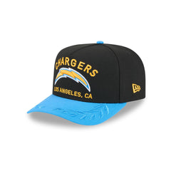 Los Angeles Chargers 2025 Draft 9FIFTY A-Frame Snapback Hat