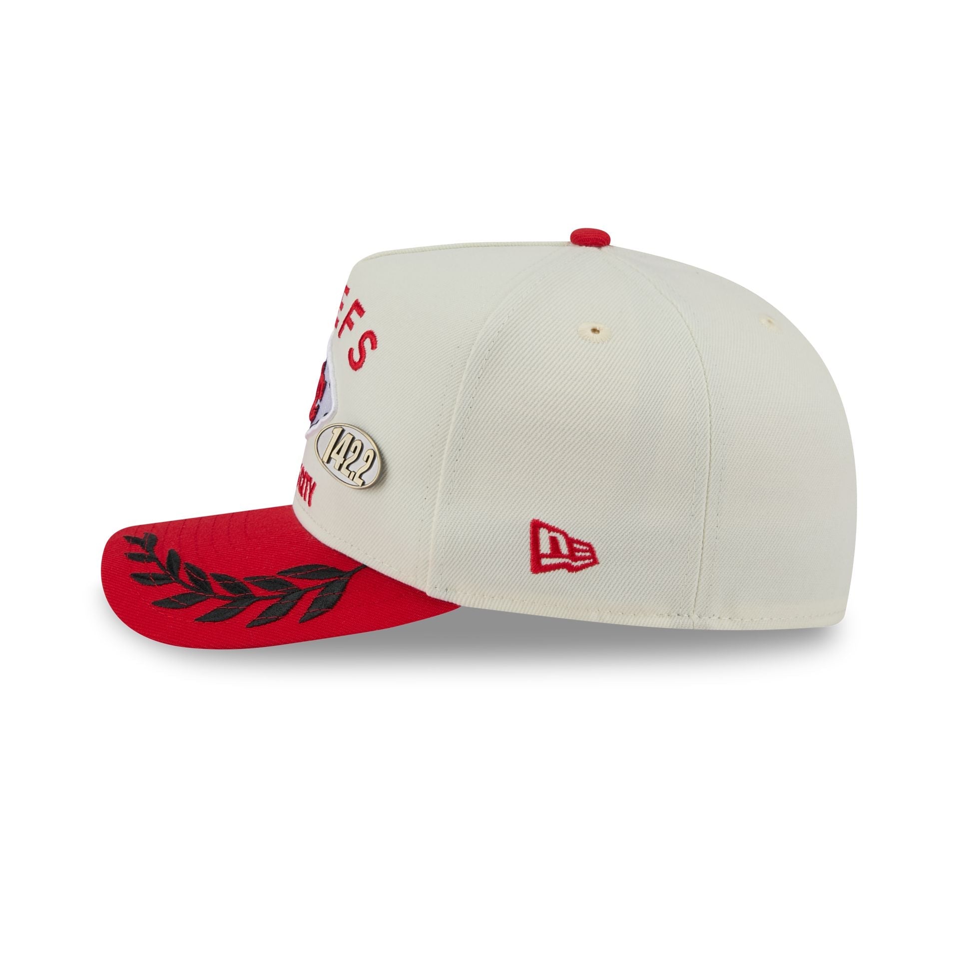 Kansas City Chiefs 2025 Draft Chrome White 59FIFTY A-Frame Fitted Hat