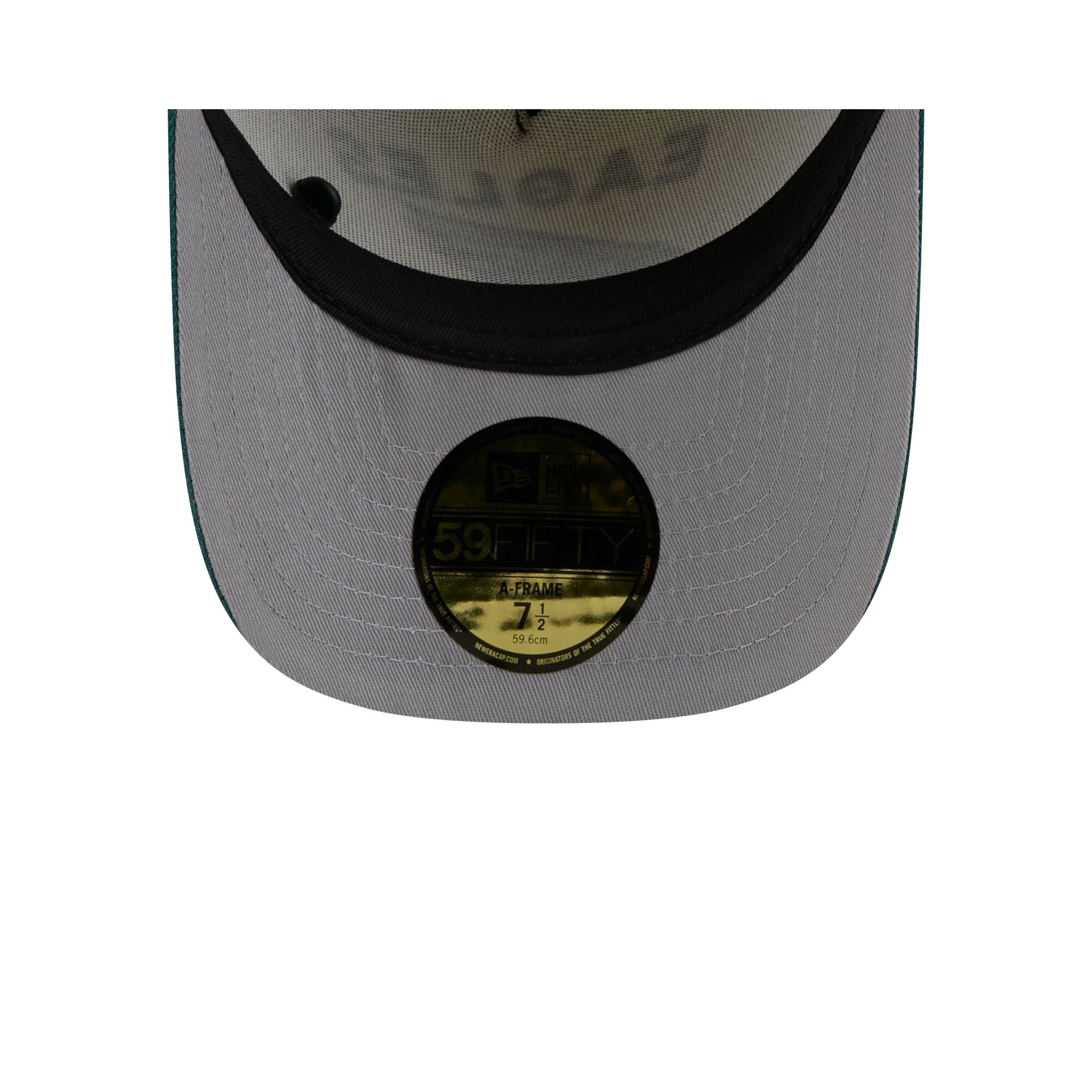Philadelphia Eagles 2025 Draft Chrome White 59FIFTY A-Frame Fitted Hat