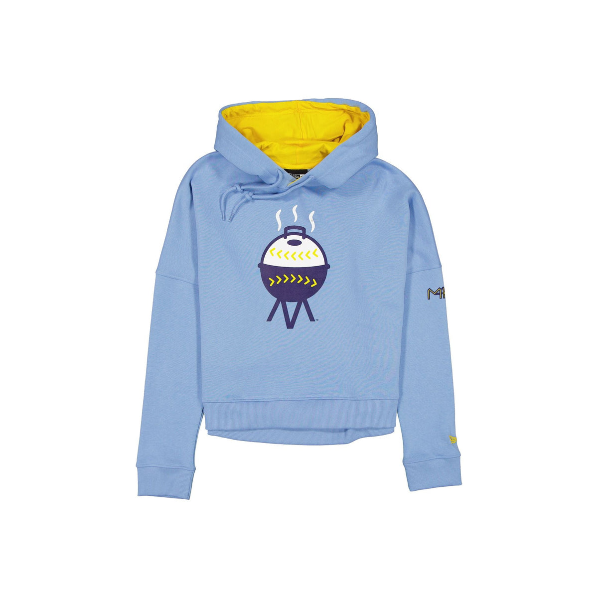 Milwaukee Brewers City Connect Women's Pastel Blue Hoodie