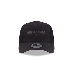 New Era Cap Tech Black Runner Strapback Hat