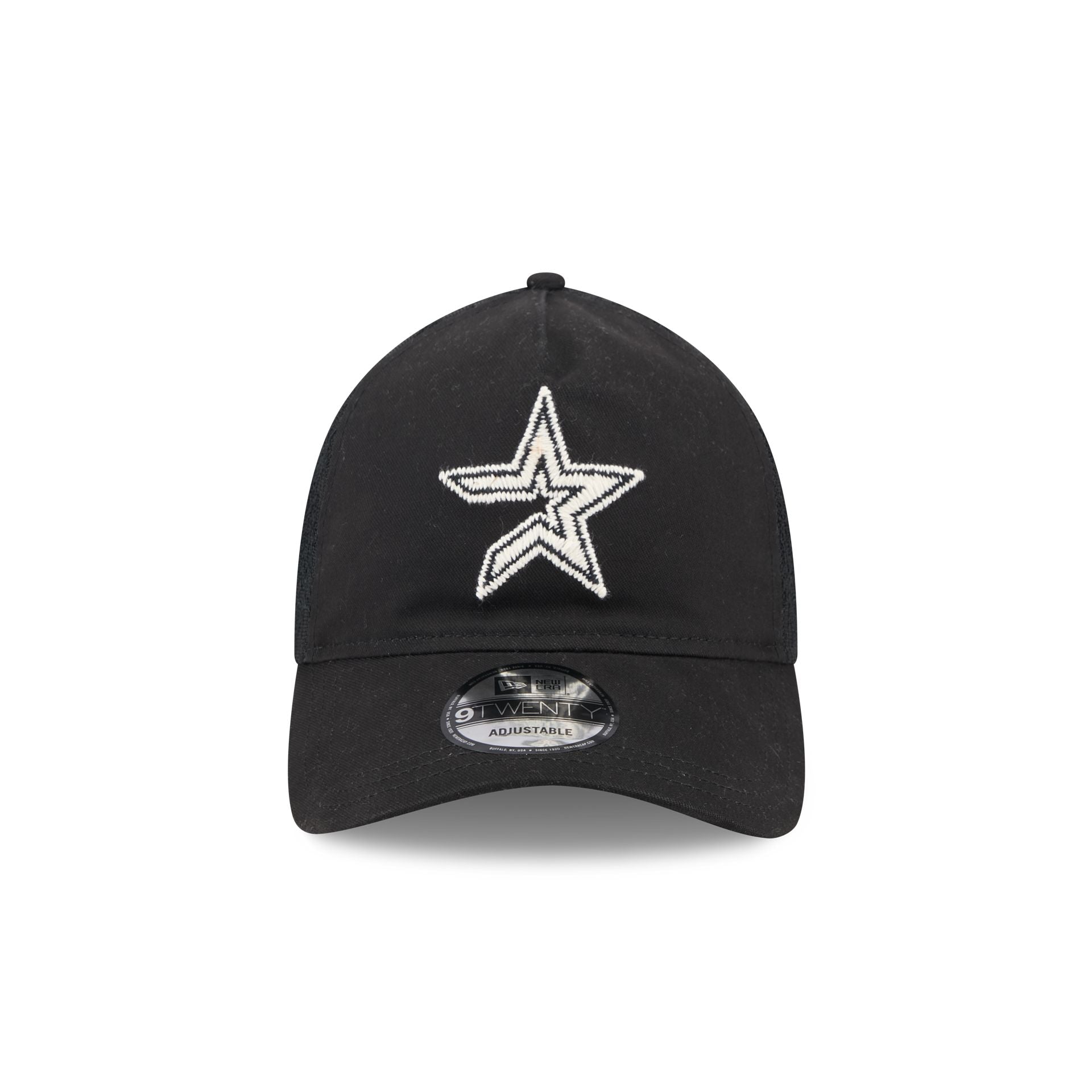 Houston Astros Embroidered Mesh 9TWENTY A-Frame Adjustable Hat