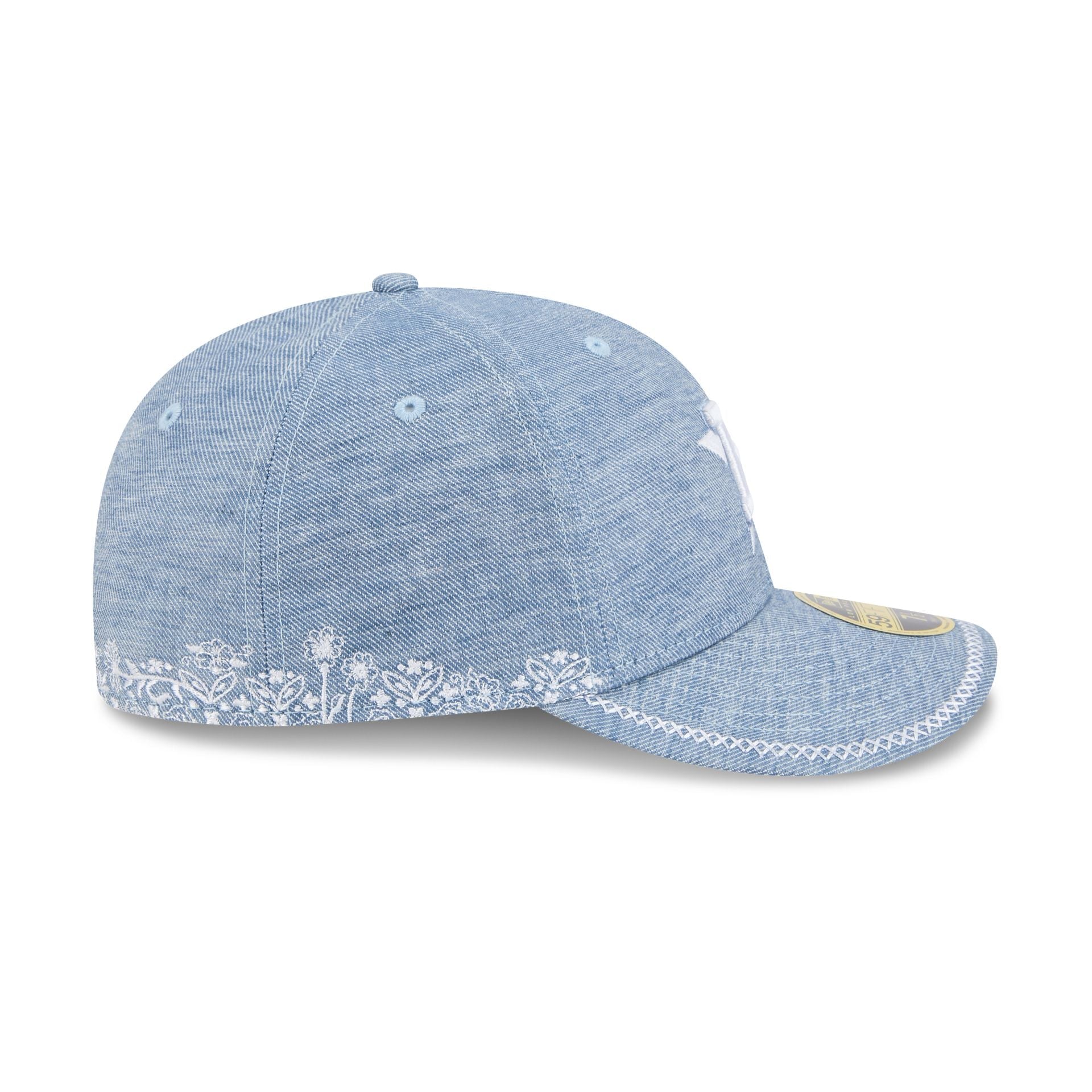 Houston Astros Hand Stitched Chambray Low Profile 59FIFTY Fitted Hat