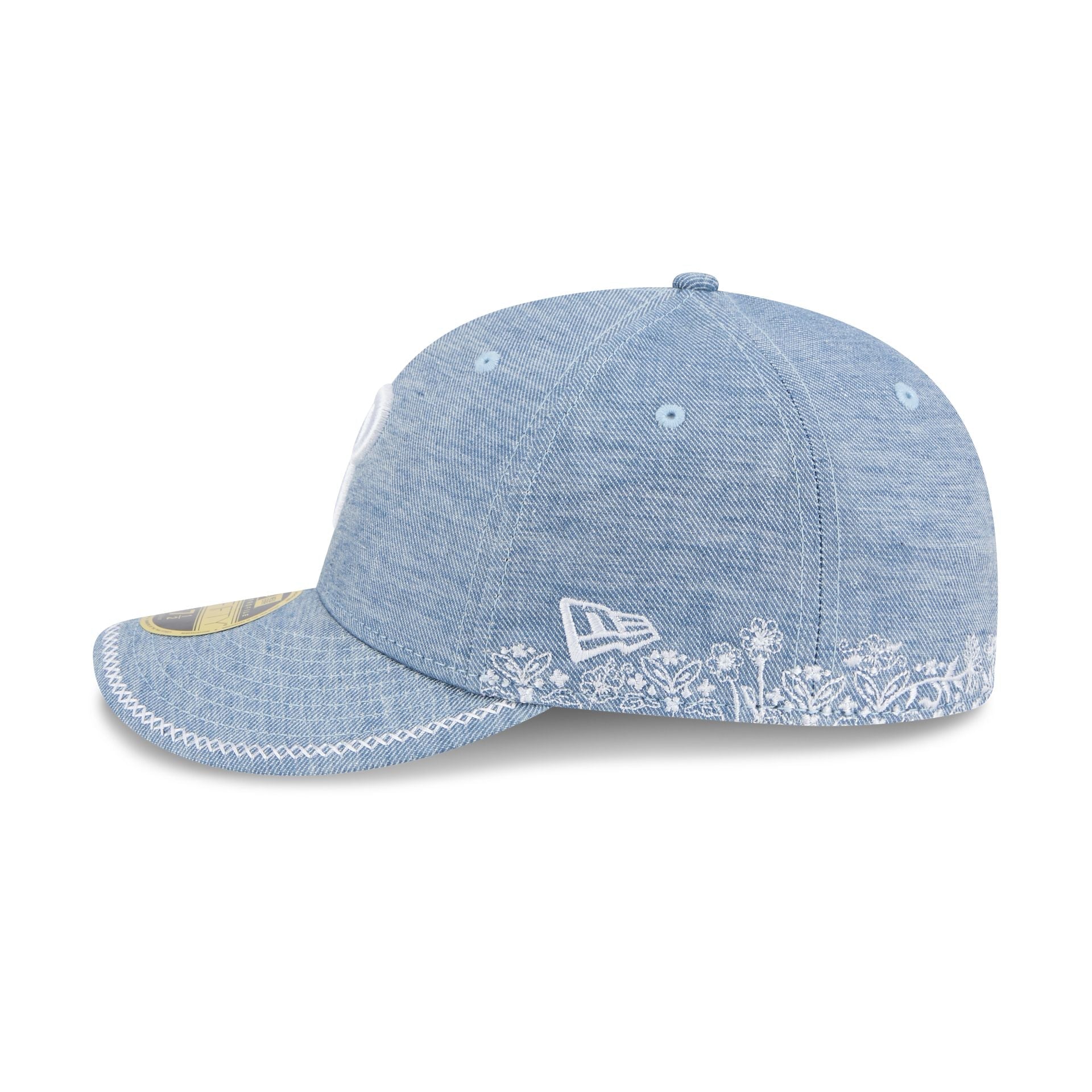 Philadelphia Phillies Hand Stitched Chambray Low Profile 59FIFTY Fitted Hat