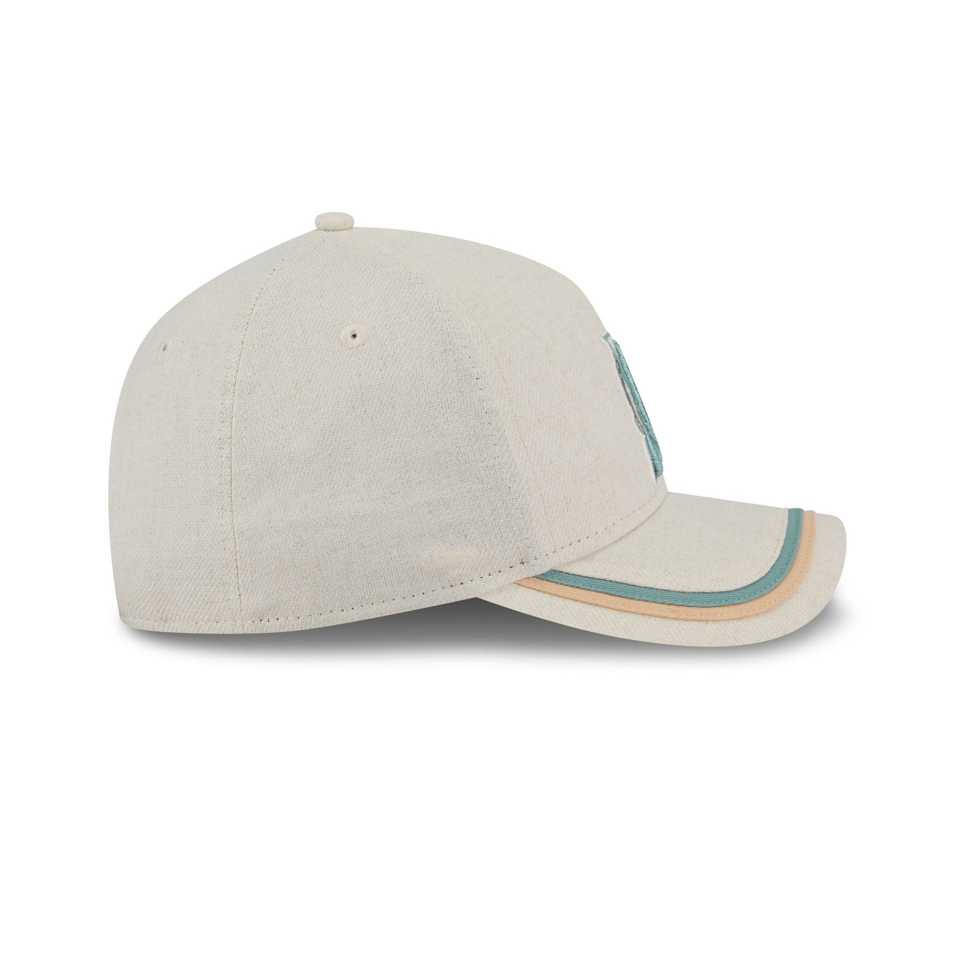 Miami Marlins Neutral Hemp 9FORTY M-Crown A-Frame Adjustable Hat