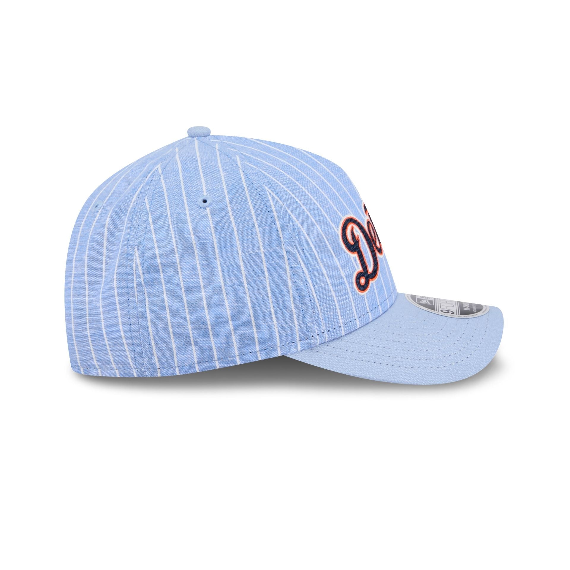 Detroit Tigers Pinstripe Linen 9FORTY M-Crown A-Frame Snapback Hat