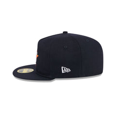 Houston Astros Boho Wool Retro Crown 59FIFTY Fitted Hat
