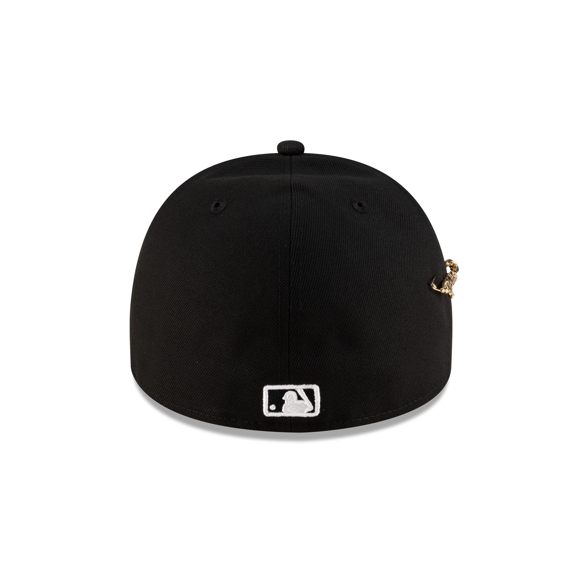 Philadelphia Phillies Black Script Safety Pin 59FIFTY A-Frame Fitted Hat