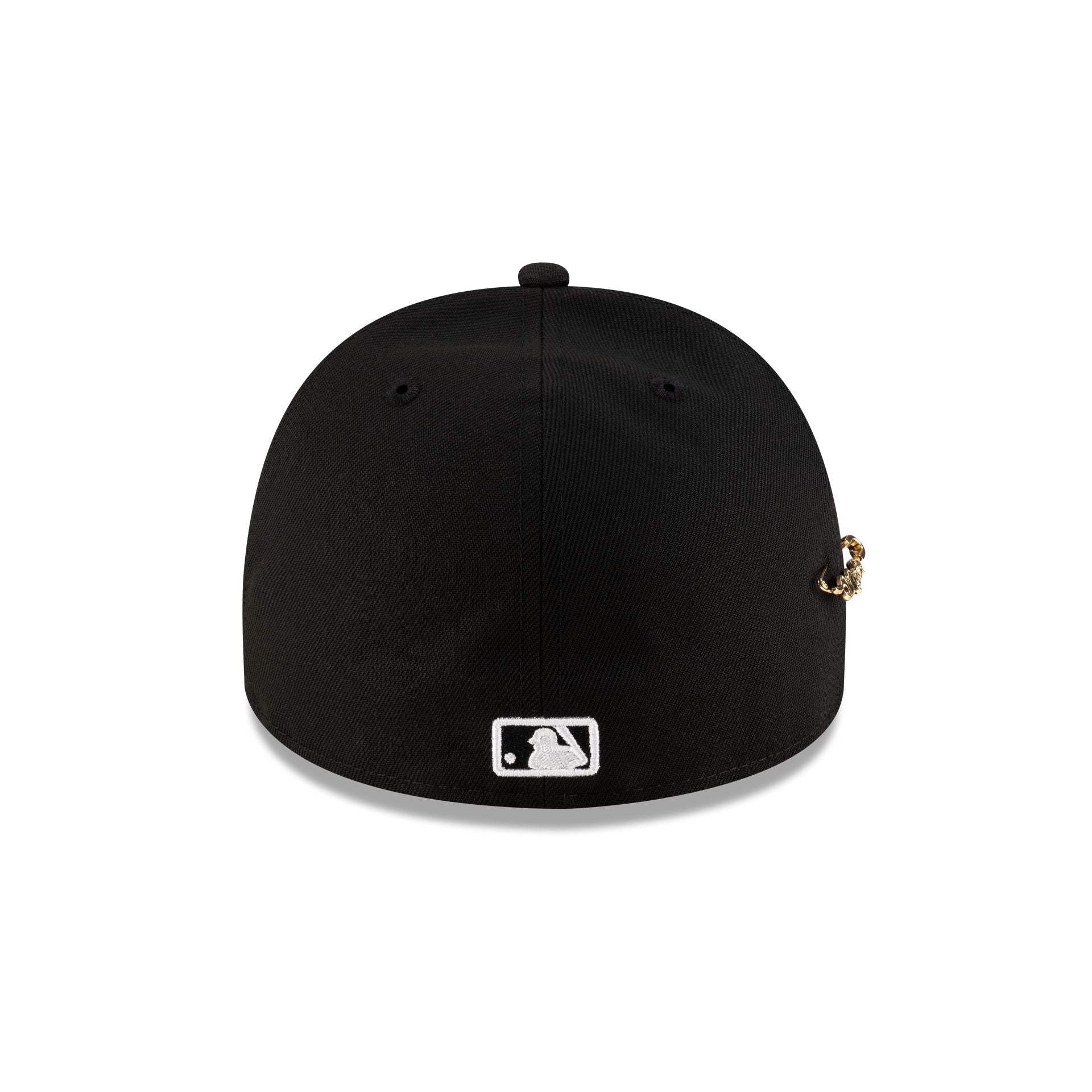 New York Mets Black Script Safety Pin 59FIFTY A-Frame Fitted Hat