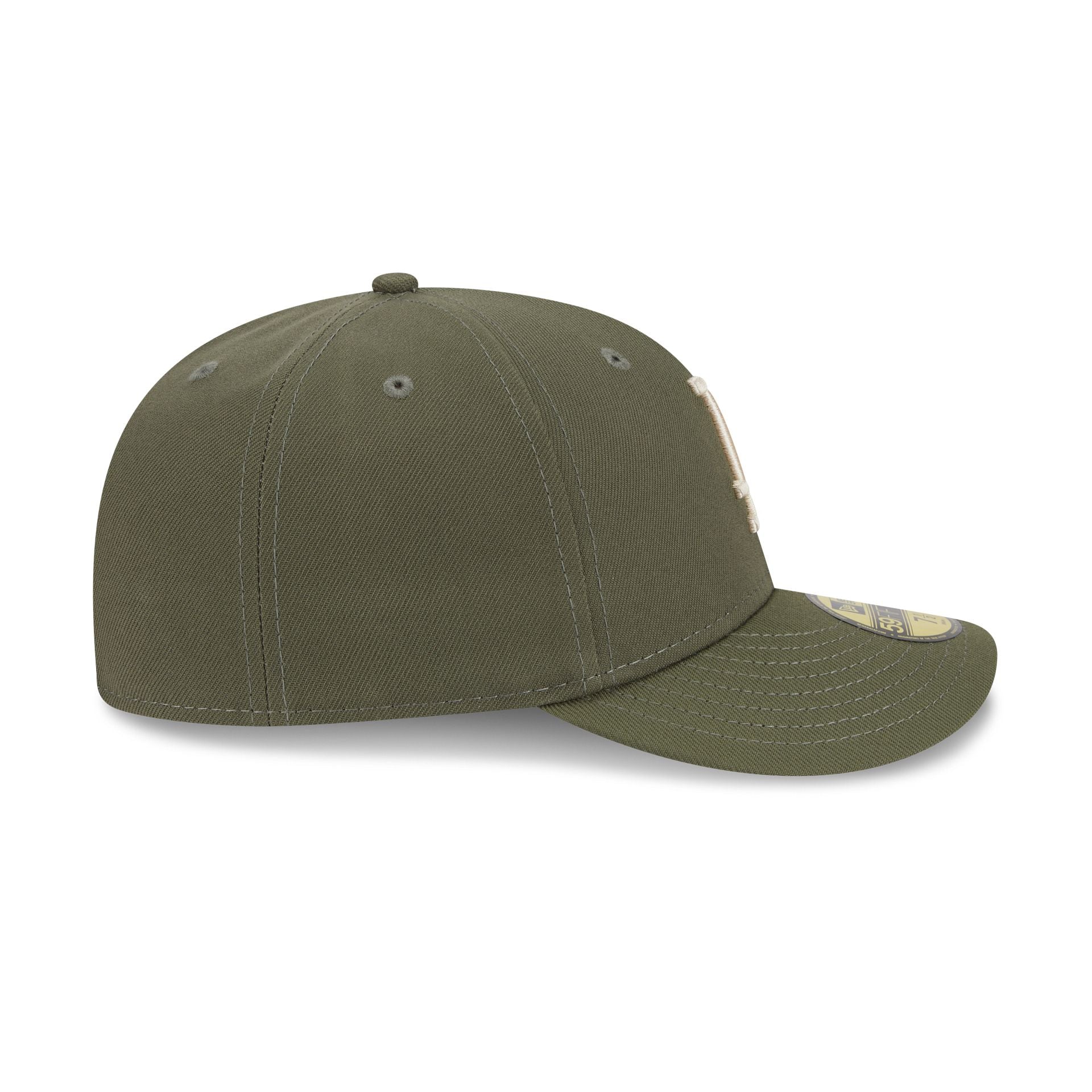 Los Angeles Dodgers Tonal Florals Olive 59FIFTY Fitted Hat