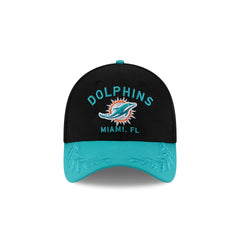 Miami Dolphins 2025 Draft 39THIRTY Stretch Fit Hat