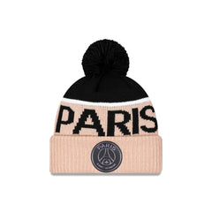 Paris Saint-Germain Rose Pom Knit Hat