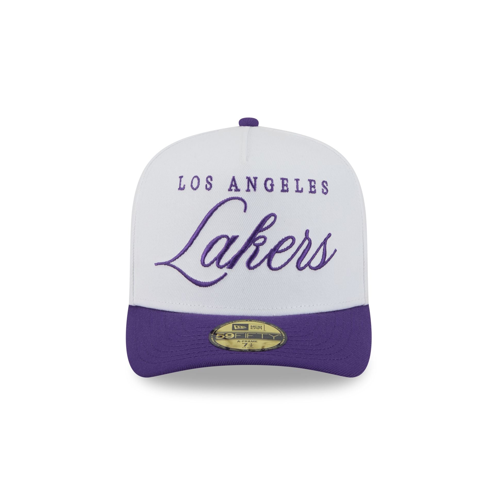 Los Angeles Lakers 2025 Draft 59FIFTY A-Frame Fitted Hat