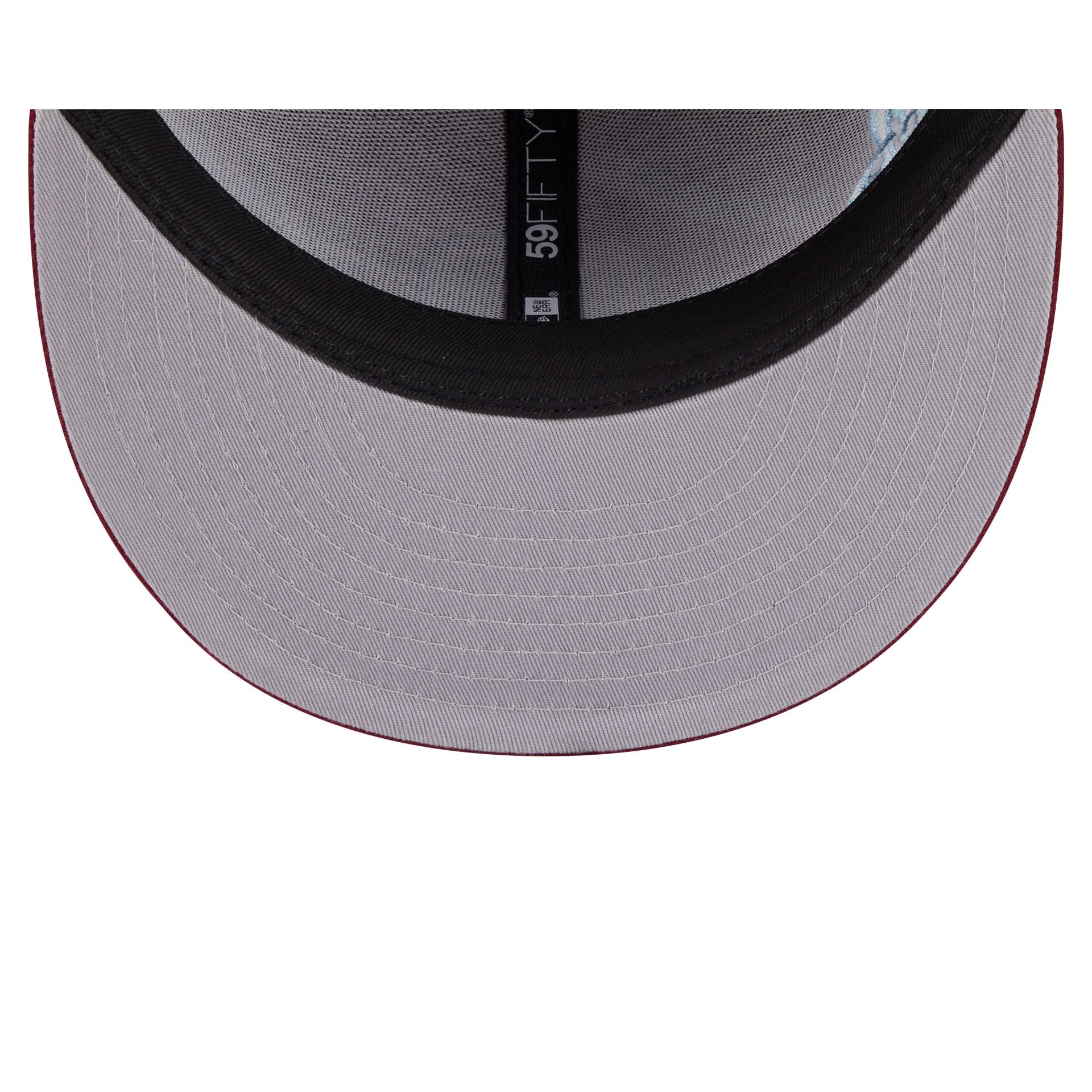 Mexico Baseball New Era Anniversary Logos Maroon 59FIFTY Fitted Hat