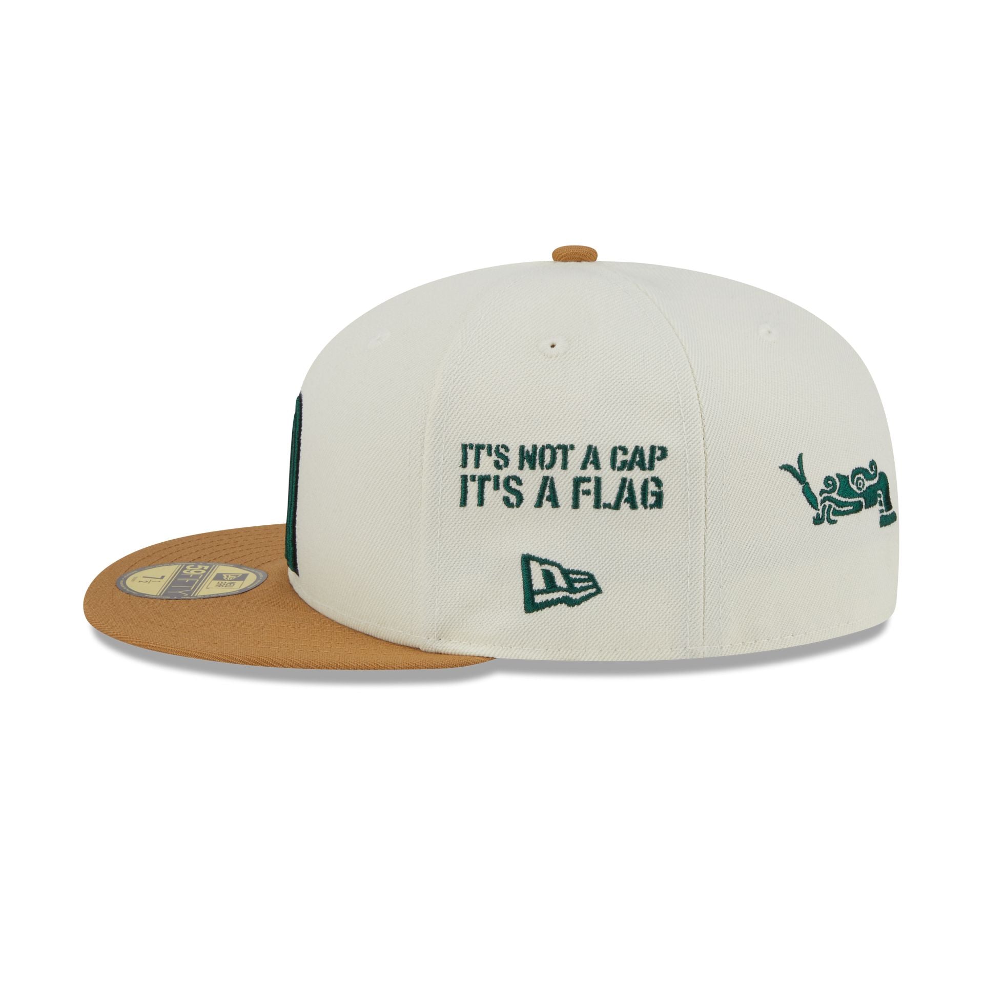 Mexico Baseball New Era Anniversary Logos White 59FIFTY Fitted Hat