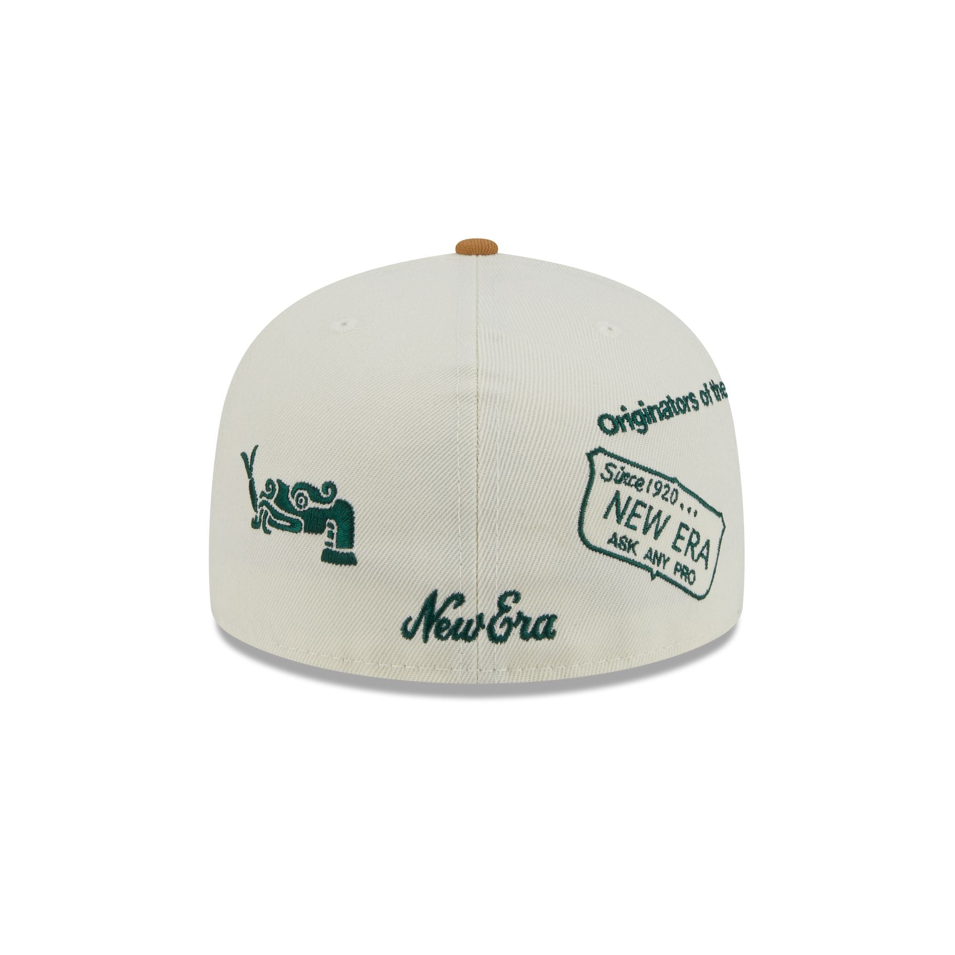 Mexico Baseball New Era Anniversary Logos White 59FIFTY Fitted Hat
