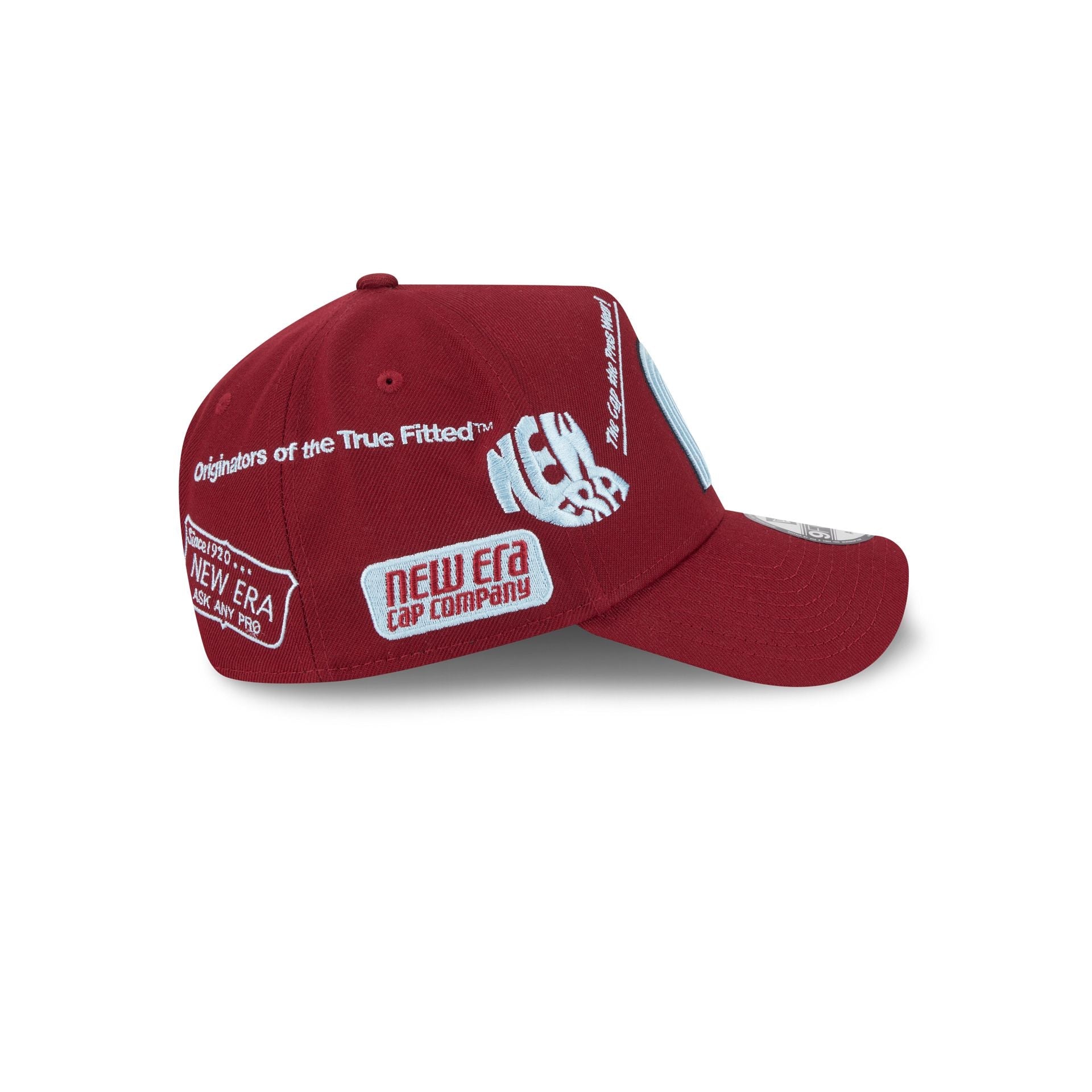 Mexico Baseball New Era Anniversary Logos Maroon 9FORTY M-Crown A-Frame Snapback Hat