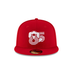 Diablos Rojos del M��xico LMB 100th Anniversary Away 59FIFTY Fitted Hat