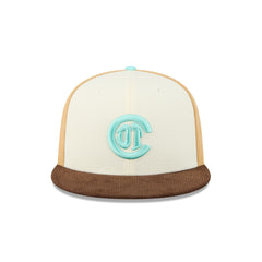 Deportivo Toluca FC Tan 59FIFTY Fitted Hat