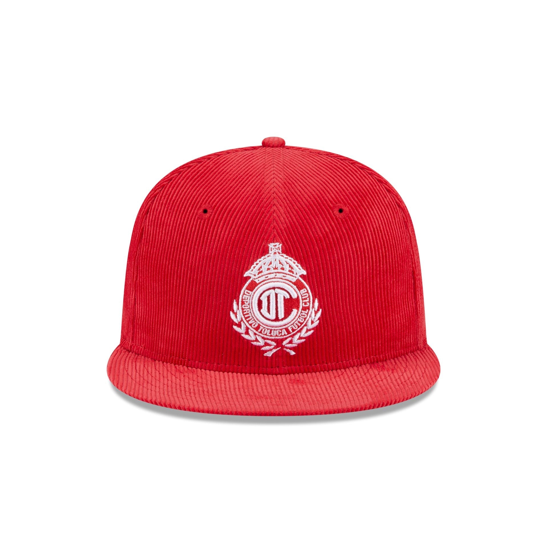 Deportivo Toluca FC Corduroy 59FIFTY Fitted Hat