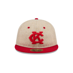 Kansas City Monarchs Jackie Robinson Yorkshire Tweed Retro Crown 59FIFTY Fitted Hat