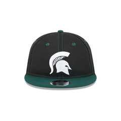Michigan State Spartans Tournament Side Patch Retro Crown 9FIFTY Strapback Hat
