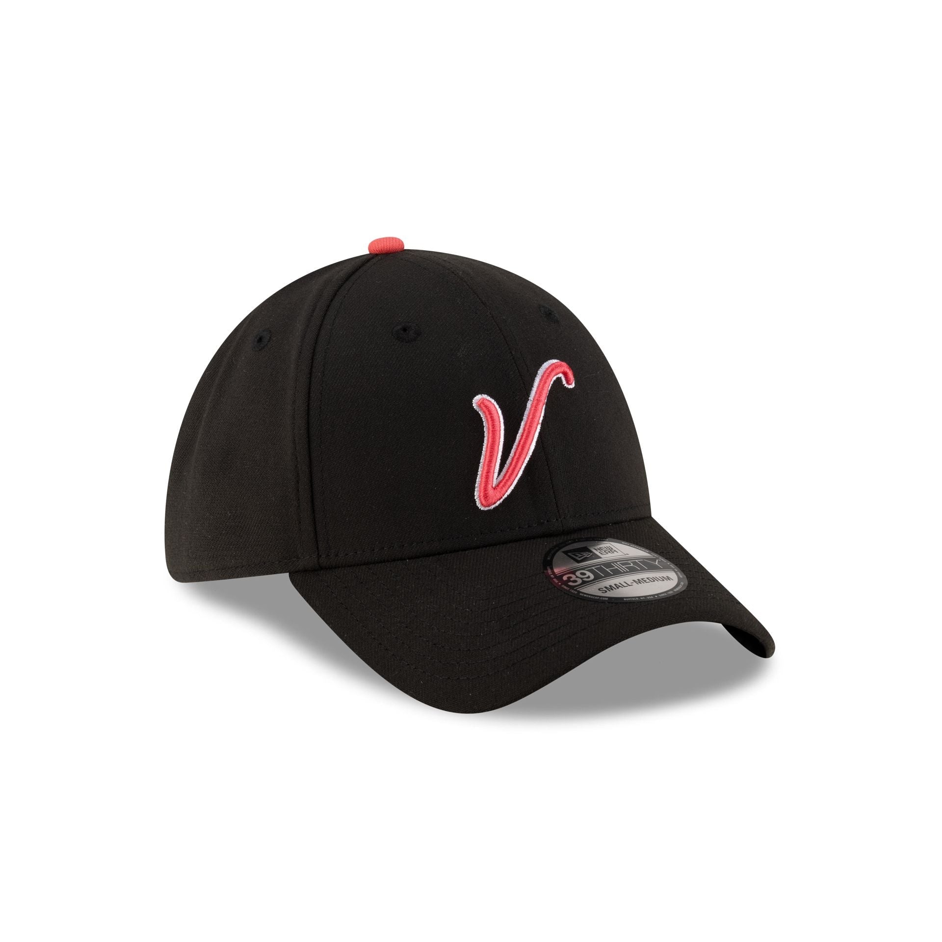El ��guila de Veracruz LMB 100th Anniversary Alt Black 39THIRTY Stretch Fit Hat