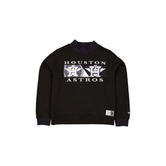 Houston Astros Team Split Women's Mockneck