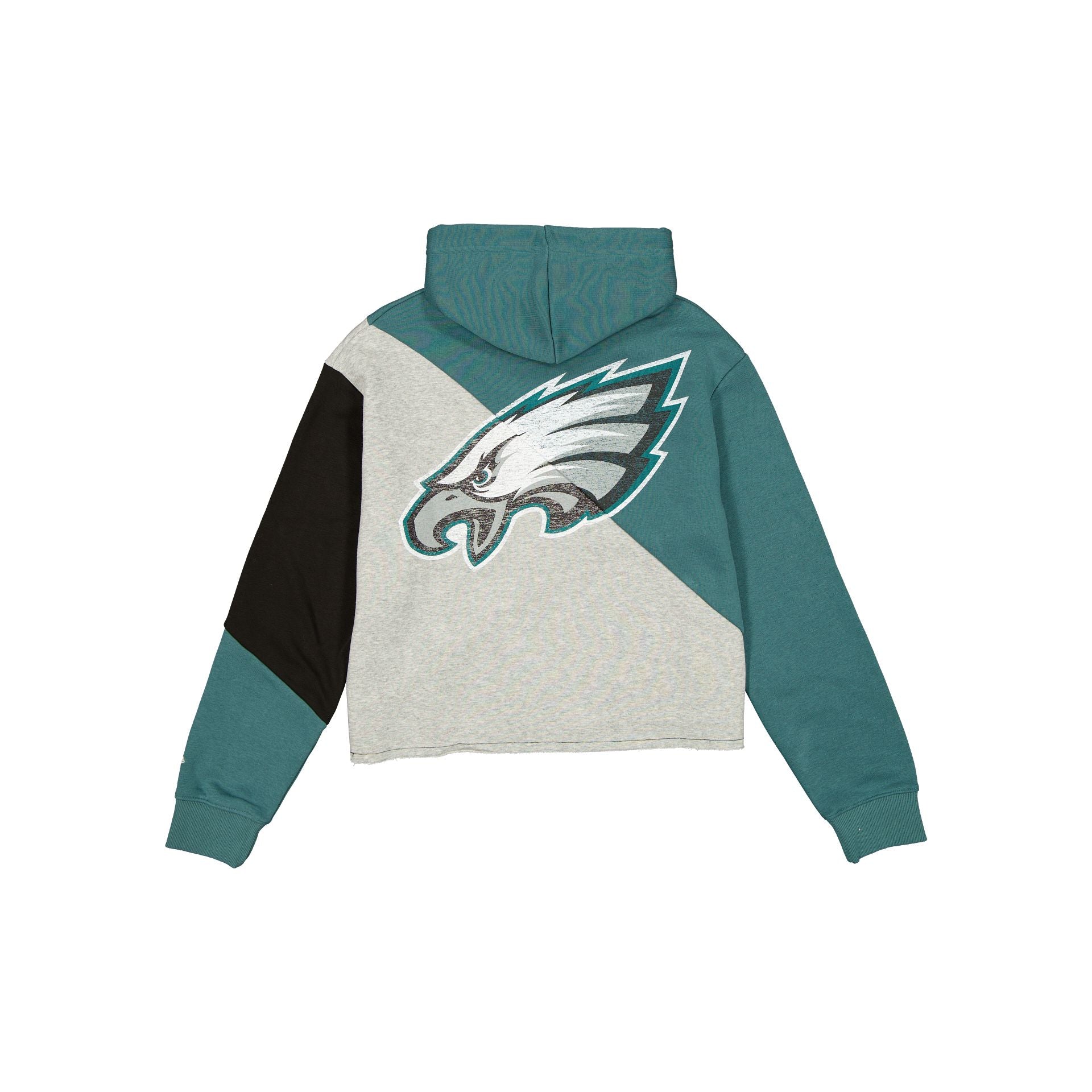 Philadelphia Eagles Team Split Women's Cropped Hoodie