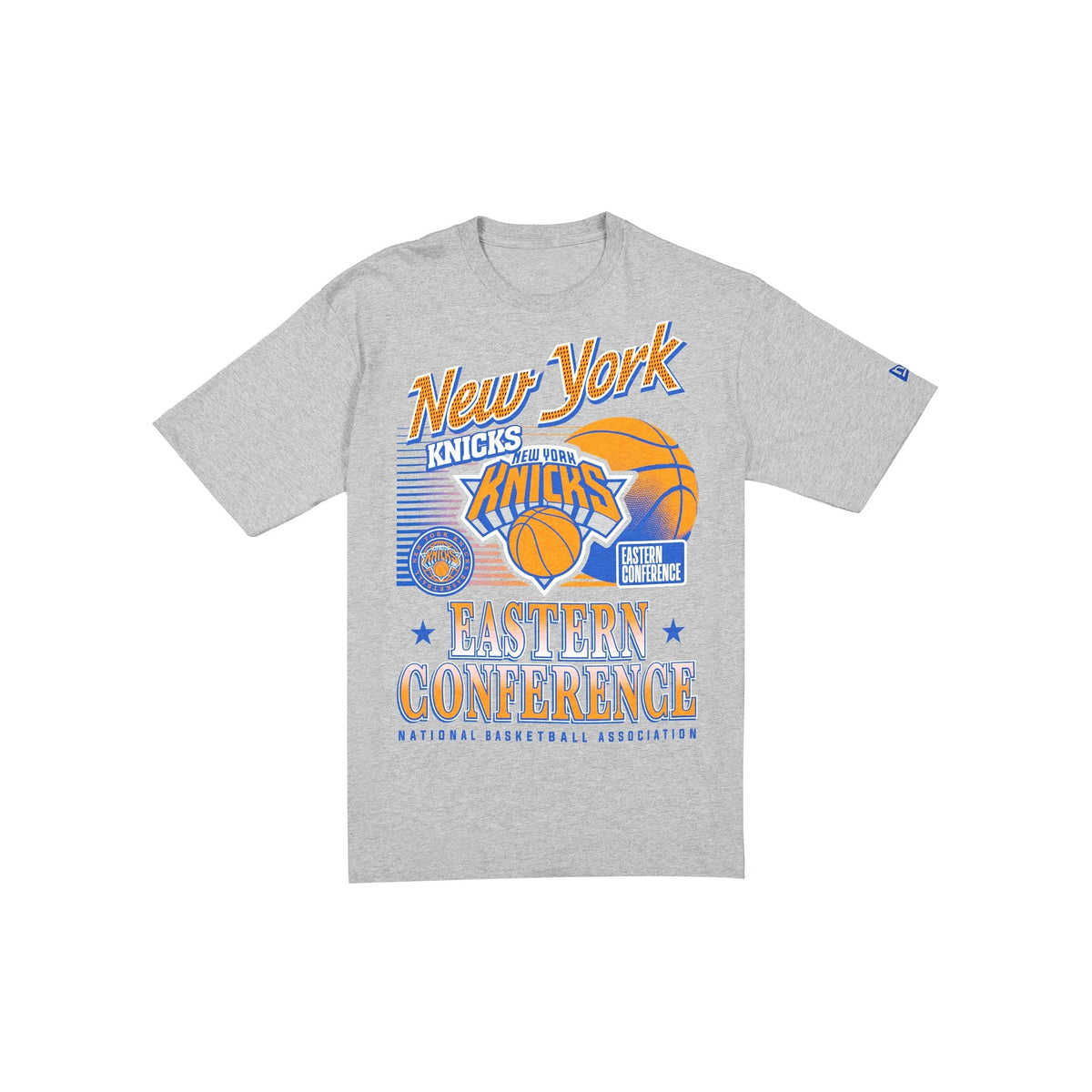 New York Knicks Sport Classics Heather Gray Short-Sleeve T-Shirt