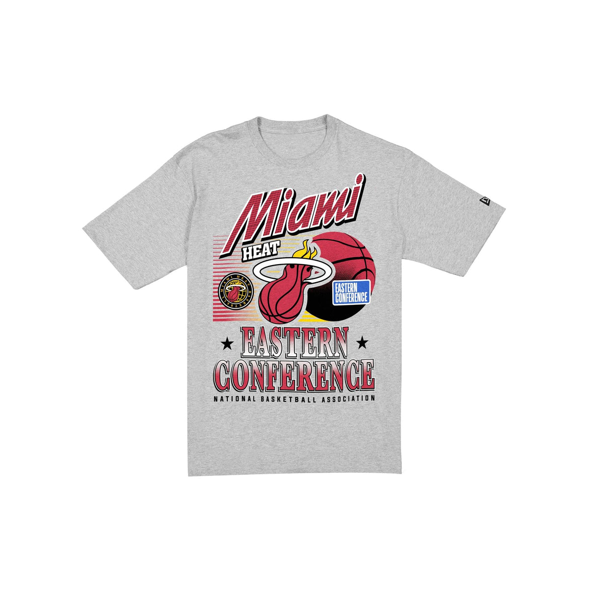Miami Heat Sport Classics Heather Gray Short-Sleeve T-Shirt