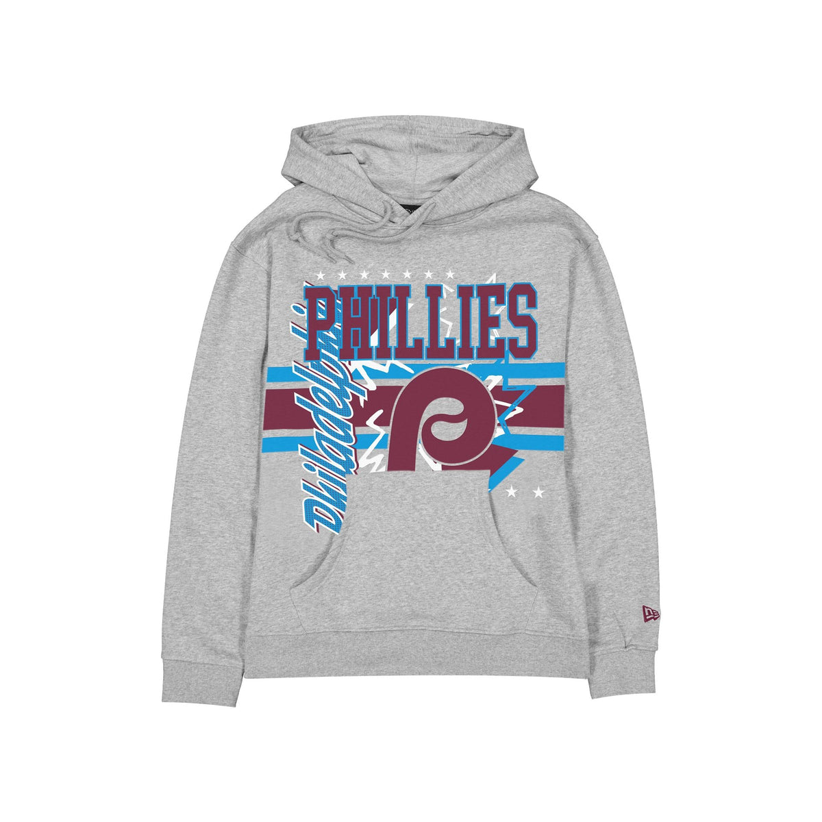 Philadelphia Phillies Sport Classics Heather Gray Hoodie