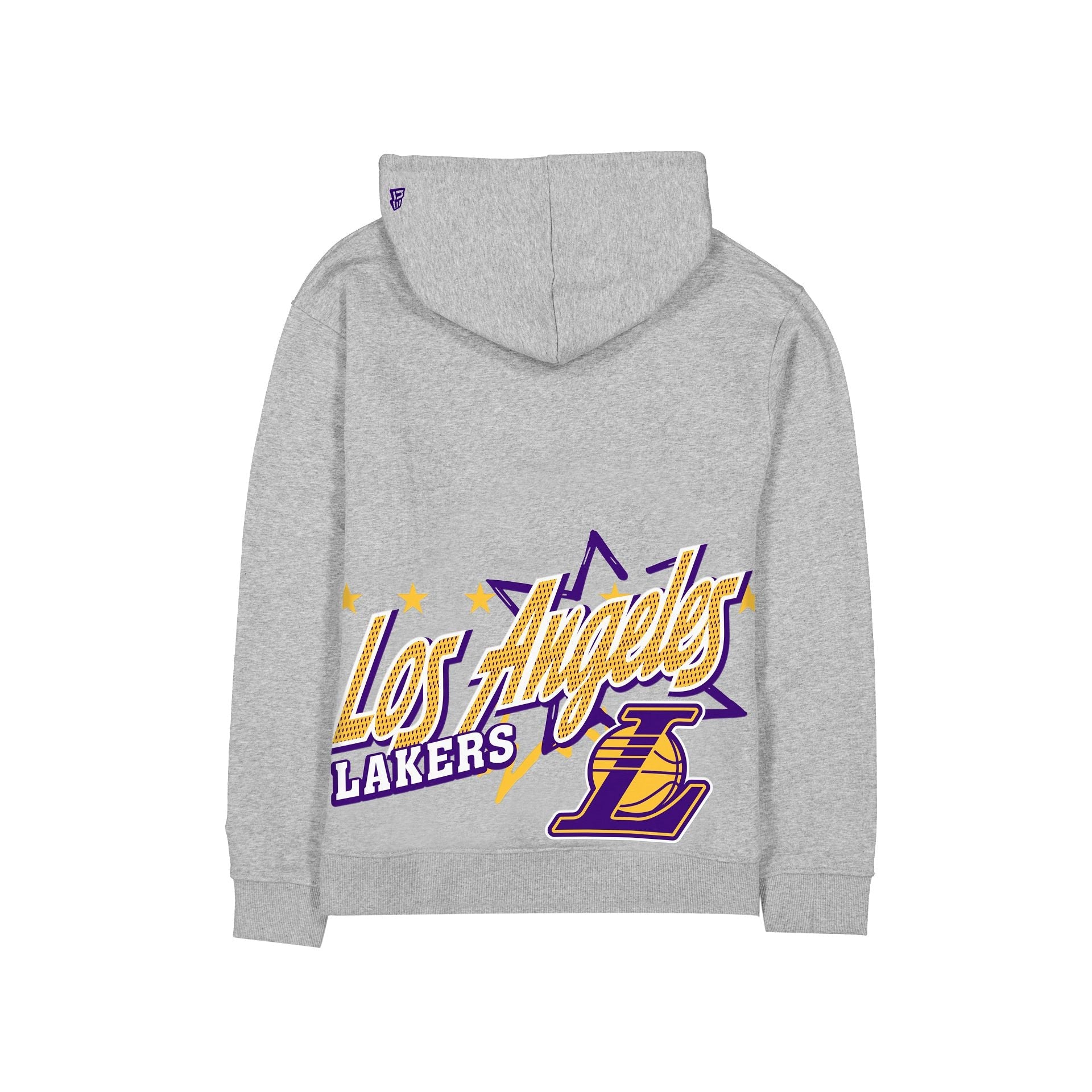 Los Angeles Lakers Sport Classics Heather Gray Hoodie